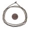 The Bead Chest Silver 1.5mm Tube Beads, Full Strand of Quality Metal Spacers for DIY Jewelry Design